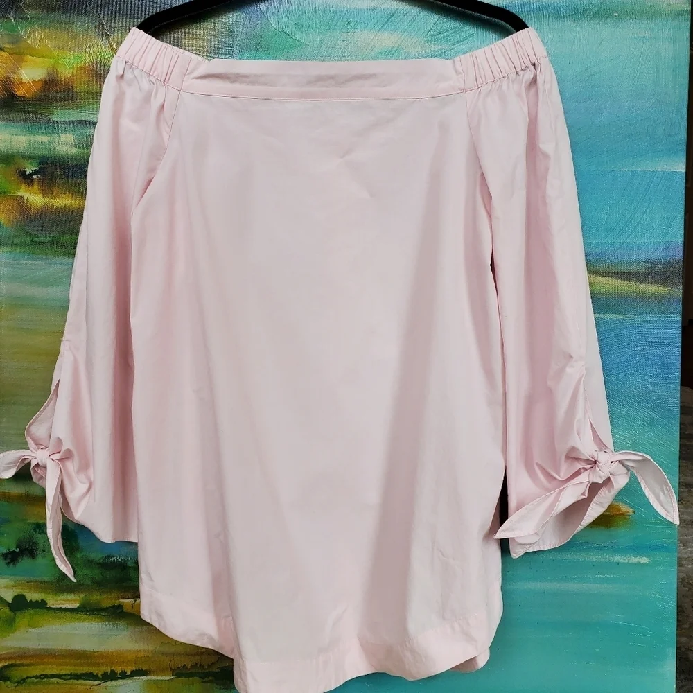 Free People Off The Shoulder Tunic Blouse
